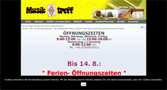 Desktop Screenshot of musiktreff.at