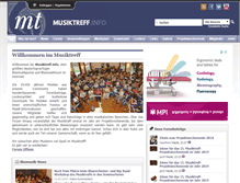Tablet Screenshot of musiktreff.info